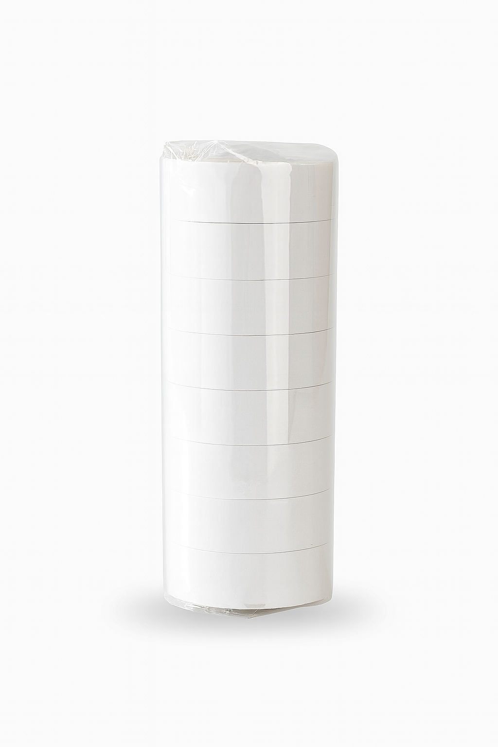 White PVC Cricket Ball Tape (Tennis Ball Wrapping, Pack of 10 Rolls)