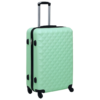 Hard Shell Trolley Set, 2 Pieces, Mint Green, ABS