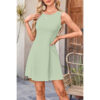 Women's Sexy Sleeveless Bodycon Mini Dress, Slim Fit A-Line Summer Club Party Dress
