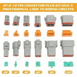 1600PC Deutsch DT Connector Plug With Genuine Deutsch Crimp Tool Auto Marine