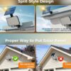 234 LED Outdoor Solar Motion Sensor Light