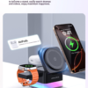 AWEI 3-in-1 Multi-function Wireless Charger