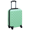 Hard Shell Trolley Set, 2 Pieces, Mint Green, ABS