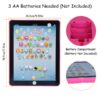 Baby Learning Tablet Educational Mini Pads Toys Touch Learn Toddler Tablet For ABC Numbers Words Gift