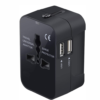 Travel Adapter, Worldwide All In One Universal Travel Adapter Wall Charger AC Power Plug Adapter Wi