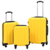 Hard Shell Trolley Set, 3 pcs., ABS