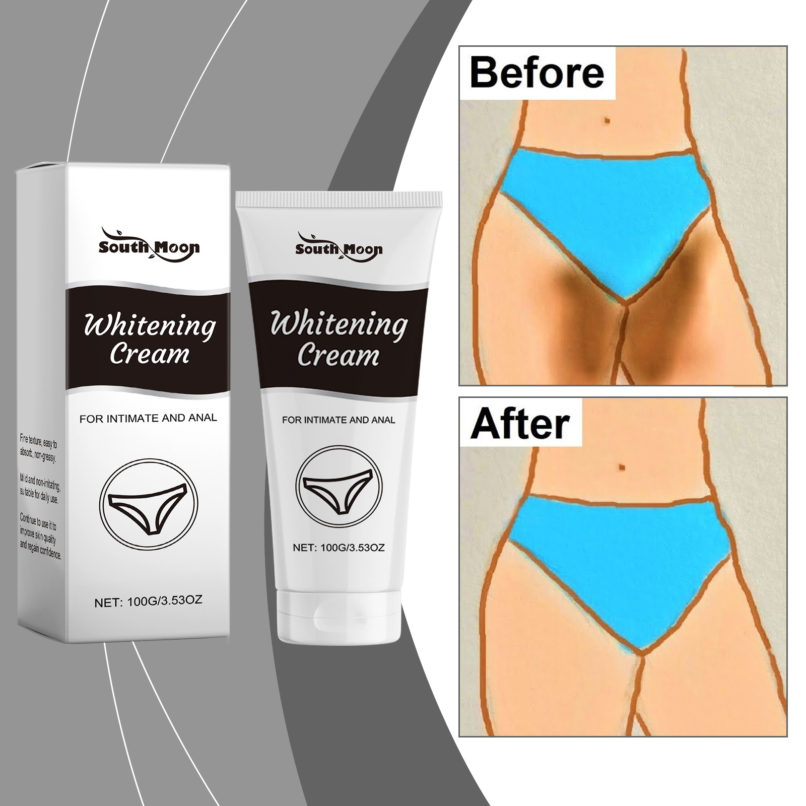 South Moon Female Beauty Care Cream, Moisturizing And Moisturizing Body Skin Care Fresh Daily Skin Care Cream