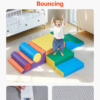 Climbing Toys 7 Piece Foam Climbing Blocks Set For Toddlers And Preschoolers