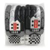 Professional Hard-Ball Cricket Batting Gloves – PU Outer + Leather Palm, High-Density Foam Protection, Adult Size (Left/Right Hand)