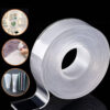 AN-Prime Pack-of 03-Double Sided Nano Tape Heavy Duty – Clear Mounting Adhesive Tape 9.85 Ft