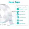 AN-Prime Pack-of 03-Double Sided Nano Tape Heavy Duty – Clear Mounting Adhesive Tape 9.85 Ft