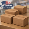 5 Pack Heavy Duty Corrugated Cardboard Shipping Boxes 6x4x4 Inch – Moisture-Resistant, Easy Fold Mailer Boxes, No Tape Required, Strong Moving & Storage Boxes