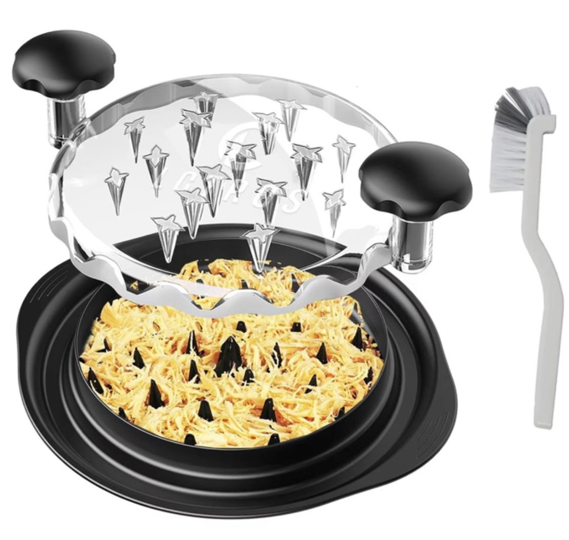 AN-Prime Chicken Shredder, Large Chicken Shredder, Beef, Tuna and Vegetable Shredder with Free Cleaning Brush