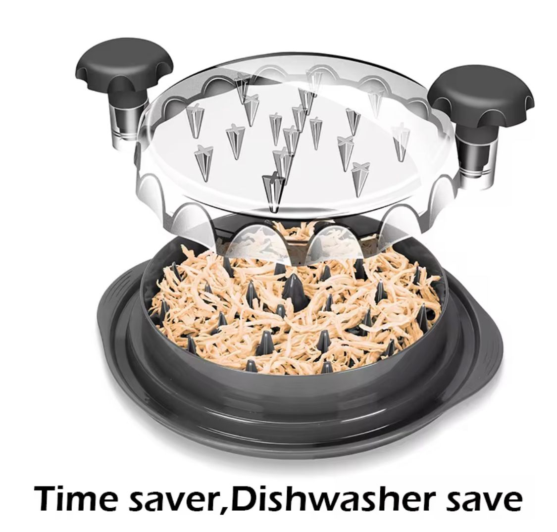 AN-Prime Chicken Shredder, Large Chicken Shredder, Beef, Tuna and Vegetable Shredder with Free Cleaning Brush