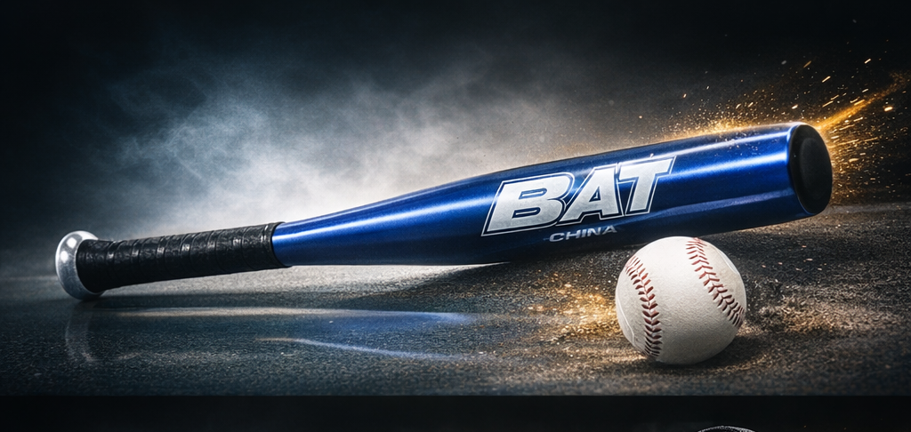Aluminum Alloy Baseball Bat – Lightweight Durable Metal Bat with Non-Slip Grip, 30 Inch