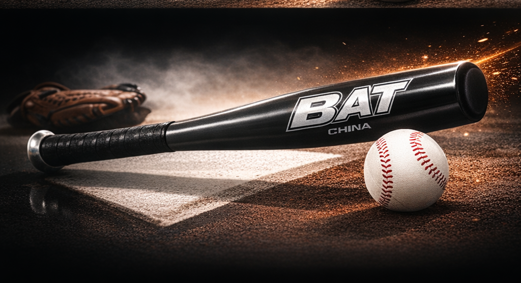 Aluminum Alloy Baseball Bat – Lightweight Durable Metal Bat with Non-Slip Grip, 30 Inch