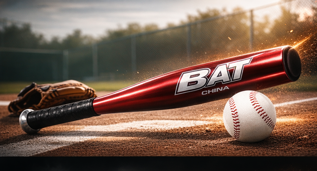 Aluminum Alloy Baseball Bat – Lightweight Durable Metal Bat with Non-Slip Grip, 30 Inch