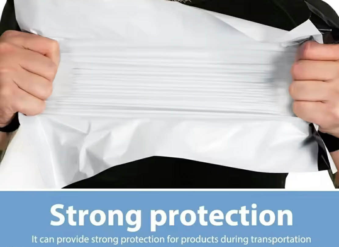 White Poly Mailer Bags–Pack of 25, 50, 75, 100, 200 & 400 | Multi-Size (170 × 300 mm; 200 × 300 mm; 250 × 350 mm) | Waterproof Self-Sealing PE Shipping Envelopes | Strong Anti-Leakage Express Mailing Bags