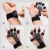 Hand Grip Strengthener & Finger Exerciser Set – Finger Stretcher & Forearm Grip
