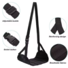 Portable Travel Foot Rest Hammock – Adjustable Airplane Footrest for Flights, Office & Home