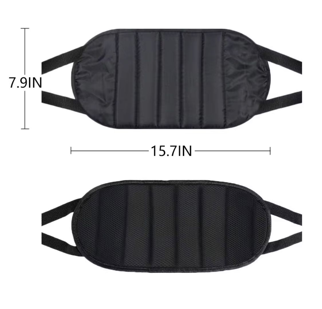 Portable Travel Foot Rest Hammock – Adjustable Airplane Footrest for Flights, Office & Home
