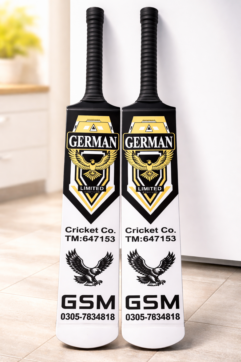 Premium German Coconut Wood Cricket Bat – Power & Precision for Tape Ball (Adult Size)