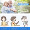 Wrist Blood Pressure Monitor Adjustable Automatic Wrist Cuff Voice Broadcast With 2 Users 180 Memory, Rechargeable Blood Pressure Monitors