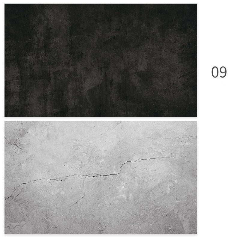 AN-Prime Marble Double-Sided Background Paper Texture Photo Background Cloth Gourmet Still Life Photo Props Ornaments