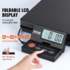 AN-Prime Digital Shipping Scale, 110 Lbs X 0.07 Oz. Heavy Duty Postal Scale With Timer, Tare, Hold Function, 90° Foldable LCD Screen