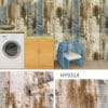 Antique Striped European Wallpaper Waterproof and  Heat Resistant