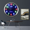 Luminous wall clock living room-Elegant Design