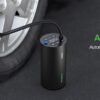 AN-Prime  AT004 Smart Portable Tire Air Pump For Cars, Motorcycles, Bicycles And Balls With Pressure Gauge And LED Screen For Fast Inflation