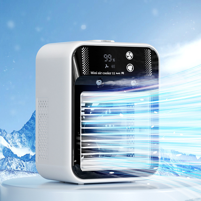 AN-Prime Air Conditioner Air Cooler Fan Water Cooling Fan Air Conditioning For Room Office Portable Air Conditioner Cars