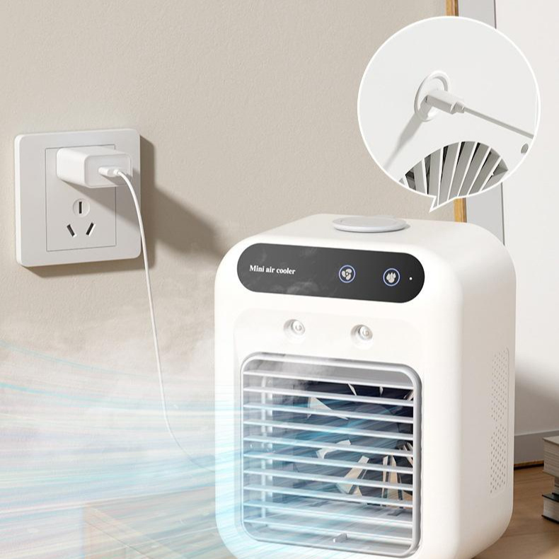AN-Prime Air Conditioner Air Cooler Fan Water Cooling Fan Air Conditioning For Room Office Portable Air Conditioner Cars