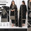 Elegant Pakistani/Indian Style Unstitched Lawn Suit for Women-3 PCS  Embroidery Suit