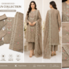 Elegant 3-piece embroidered lawn suit featuring premium fabric, detailed embroidery, and a matching dupatta