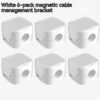 Magnetic Cable Clip Under Desk Cable Management Adjustable Cord Holder Wire Organizer And Cable Management Wire Keeper