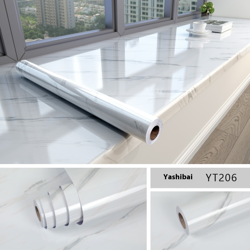 Kitchen Renovation Self-adhesive Cabinets Range Hood Thick Wallpaper, Kitchen, Counterpart, Wall and Table Decoration