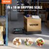 AN-Prime Digital Shipping Scale, 110 Lbs X 0.07 Oz. Heavy Duty Postal Scale With Timer, Tare, Hold Function, 90° Foldable LCD Screen