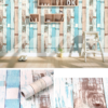 Antique Striped European Wallpaper Waterproof and  Heat Resistant