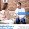 Wrist Blood Pressure Monitor Adjustable Automatic Wrist Cuff Voice Broadcast With 2 Users 180 Memory, Rechargeable Blood Pressure Monitors