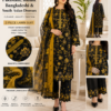 Pakistani Designer Lawn 3PCS Unstitched Embroidered Women Dresses