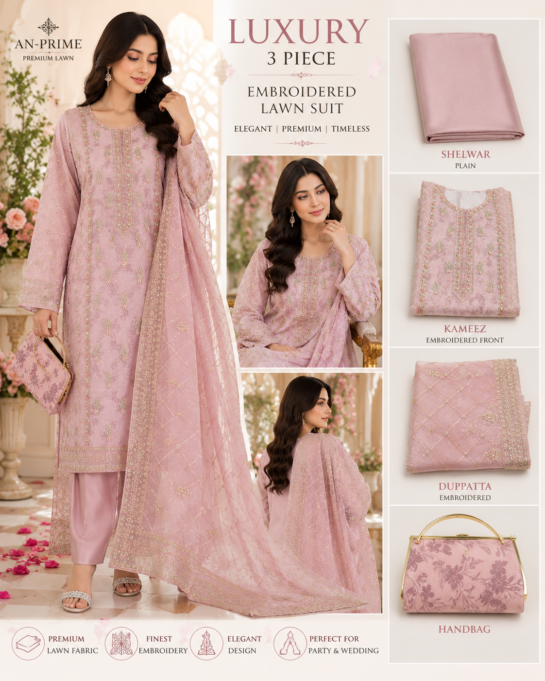 Pakistani Designer Fancy Wedding and Party Dresses - Unstitched Dresses