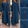 Pakistani Designer Lawn 3PCS Unstitched Embroidered Women Dresses